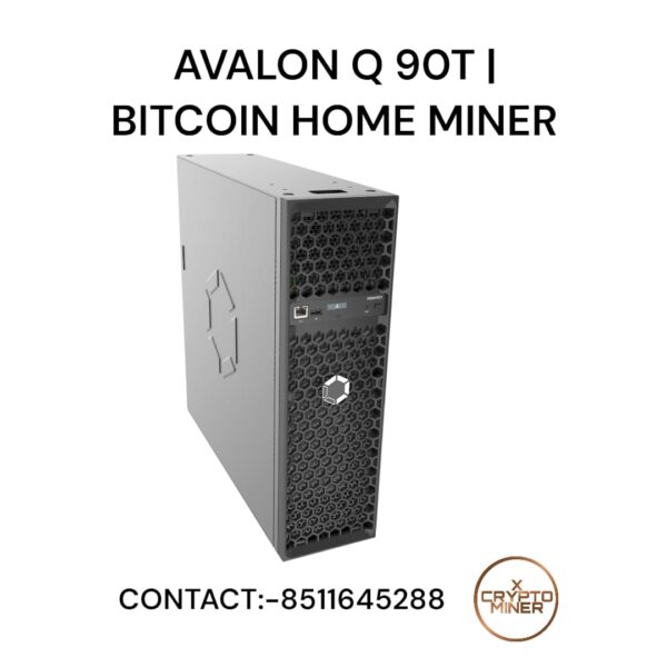canaan avalon q 90 th/s bitcoin miner